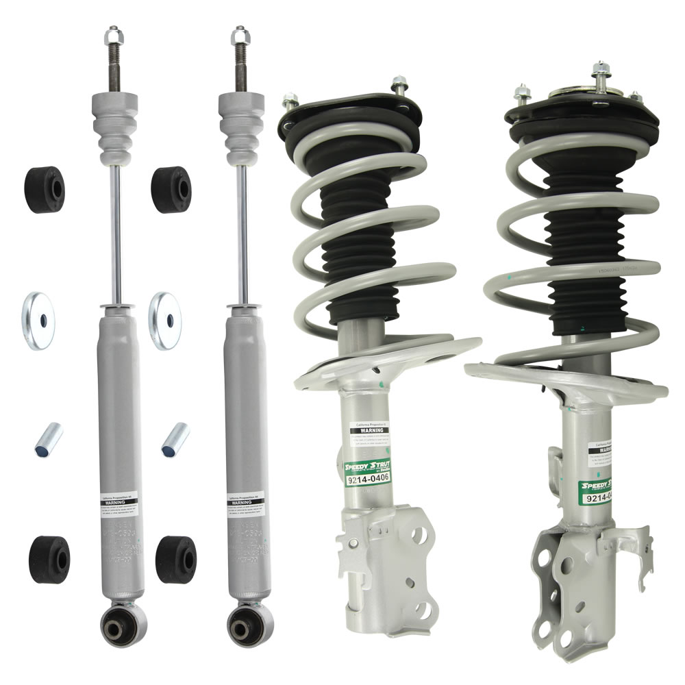 Complete Strut Spring Assembly Shocks for 12-14 Toyota Prius V